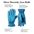 thumbnail image 4 of isotoner Gants Sleekheat pour Femmes avec Poignet Froncé-A30532-L/TG-Noir, 4 of 4