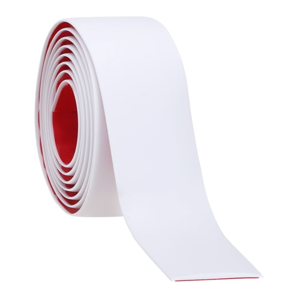 Uxcell Self Adhesive Floor Transition Strip 6.6 Ftx2" Vinyl Flat Divider Flooring White