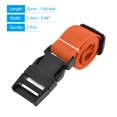 thumbnail image 2 of Unique Bargains Suitcase Belts with Quick Release Buckle Luggage Straps, Orange 2 Pack, 2 of 5