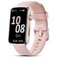 thumbnail image 1 of 1.47" Smartwatch for Women Men with Multiple Sport Modes Step Counter, Fitness Tracker Bluetooth Calls (Make/Answer), IP68 Waterproof, Fitness Watch Compatible with Android and iPhone, Pink, 1 of 6