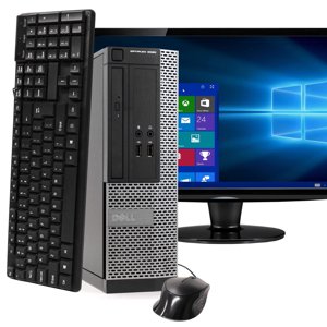 Dell OptiPlex 3020 Ordinateur de bureau PC, 3.20 GHz Intel i5 Quad Core Gen 4, 8GB DDR3 RAM, 2TB Disque dur (HDD) SATA Disque dur, Windows 10 Professionnel 64bit Rénovés