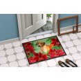 thumbnail image 4 of Carolines Treasures CK1324JMAT Tapis Intérieur Ou Extérieur Rhodésien à Dos Cranté Poinsettas, 24 x 36 Po, 4 of 4