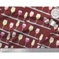 thumbnail image 3 of Soimoi Poly Georgette Fabric Wine Glass Bar Printed Craft Fabric by the Yard 52 Inch Wide, 3 of 3