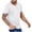 White-mens short sleeve knit shirts, variant on Brnmxoke Dri Fit V Neck T Shirts for Men Plain Short Sleeve Casual Tees Soft Lightweight Summer Pullover Tops White,L
