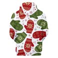 thumbnail image 4 of Pull de Noël Décontracté pour Hommes Mode Impression Numérique en Polaire à Capuche, 4 of 5