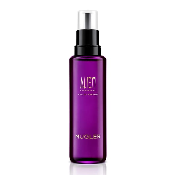 Mugler - Refill - Alien Hypersense - Eau de Parfum - Womens Perfume - Floral Woody Scent - Refillable - With Green Mandarin Pear Accord Jasmine & Cashmere - 3.3 Fl Oz