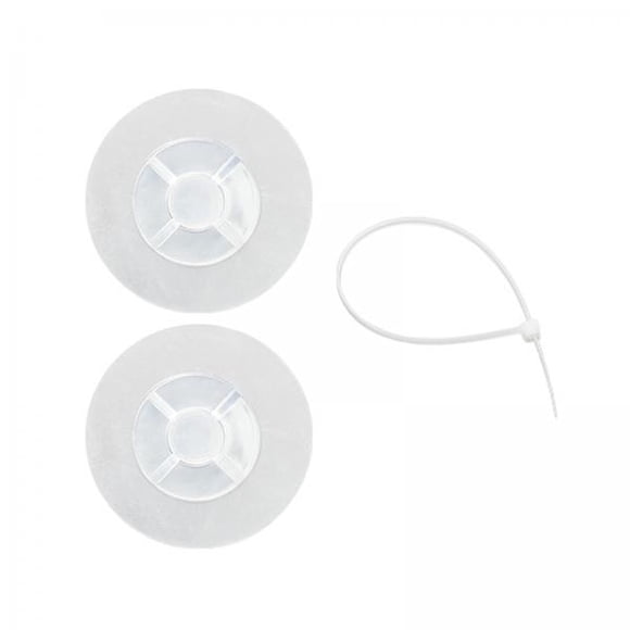 2 Count Adhesive No Drill Furniture Wall Anchors Straps Baby Proofing
