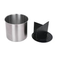 thumbnail image 3 of Mainstays Stainless Steel Utensil Holder with Removable Divider, 3 of 6