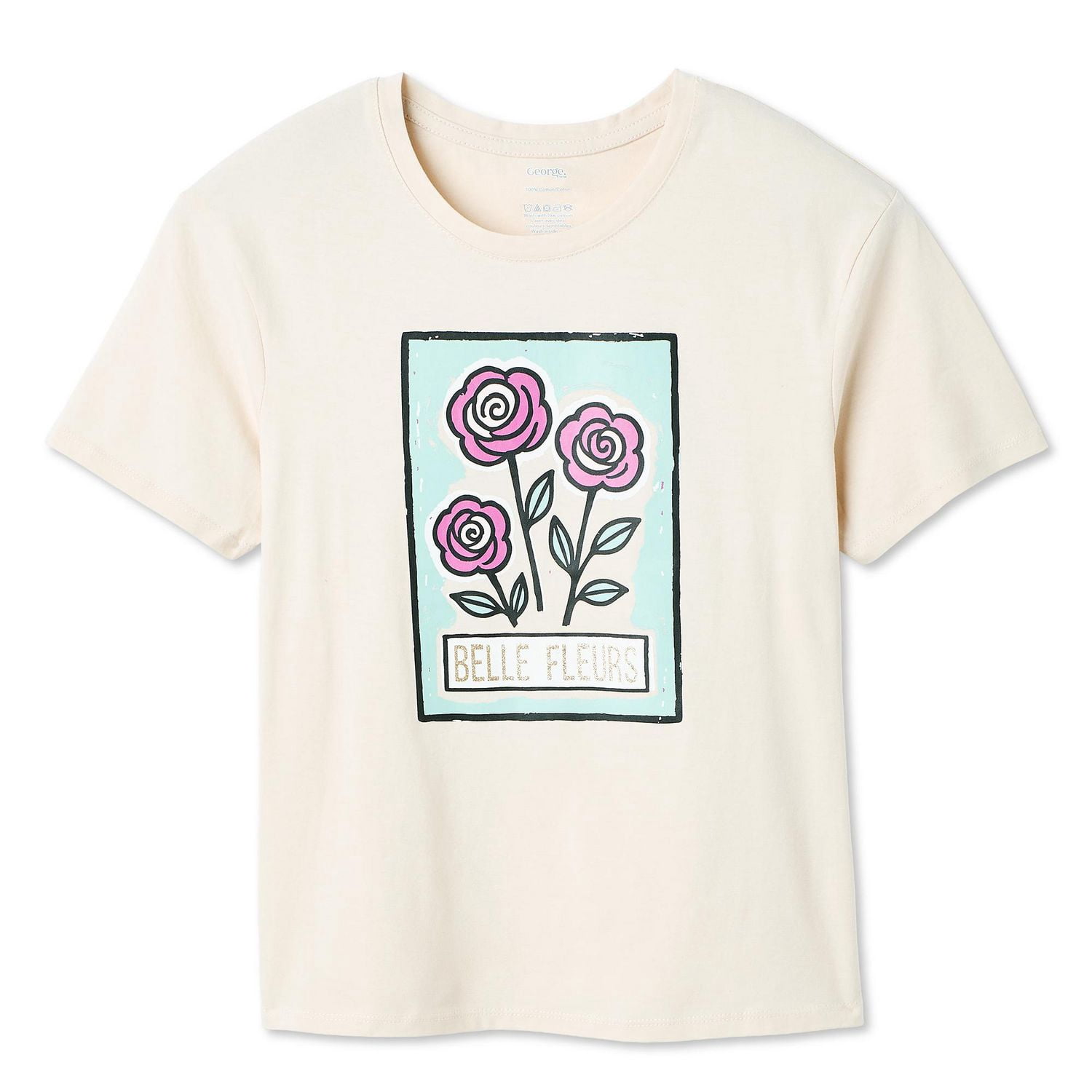 George Girls' Graphic T-Shirt