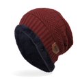 thumbnail image 3 of Foreign Trade Labeling Knitted Cap Velvet Wool Cap Winter Outdoor Ski Cap, 3 of 9
