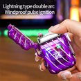 thumbnail image 4 of Drppepioner Plasma Lighter Rechargeable Electronic Windproof Flameless Butane Free Electric Candle Lighter, 4 of 9