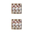 thumbnail image 4 of ZheElen Festive Decorations For Christmas Tree Spread Holiday Cheer Christmas Balls Decorations Christmas Decorations Home Decor D 2Set, 4 of 6
