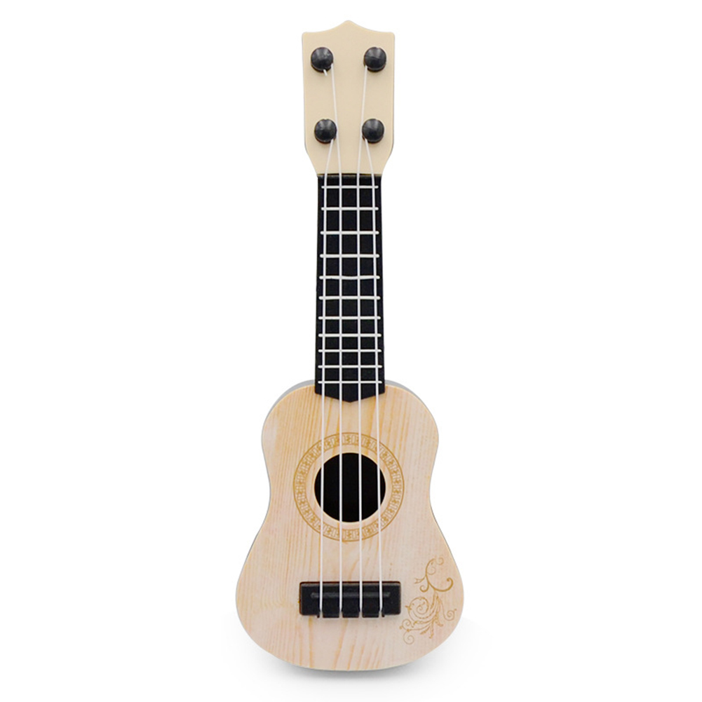 Ukulélé 21 Pouces Guitare Mini 4 Cordes Instruments de Musique Jouets Éducatifs pour Enfants Amateurs de Musique Style A