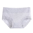 thumbnail image 1 of B91xZ Culottes pour Femmes Invisibles Slips Bikini Extensibles Doux, Clair m, 1 of 3