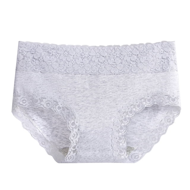 B91xZ Culottes pour Femmes Invisibles Slips Bikini Extensibles Doux, Clair m