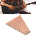 thumbnail image 3 of Guitar  Rod Cover, 3 Hole Metal Plate Replacement For Electric Guitar Bass , Enhance Guitar Look, 3 of 8