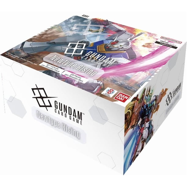 【新品】GUNDAM CARD GAME Newtype Rising 6box Gundam Card Game: Newtype Rising Booster Pack Display [GD01