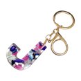 thumbnail image 1 of Fridja Mother's Day Custom Creative Keyring Clasp 26 English Letter Pendant Keyring, 1 of 8