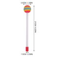 thumbnail image 3 of MasteelfCA 4 Pcs Kids Practicing Drum Sticks Rainbow Color Drumstick Music Instrument Toy, 3 of 5