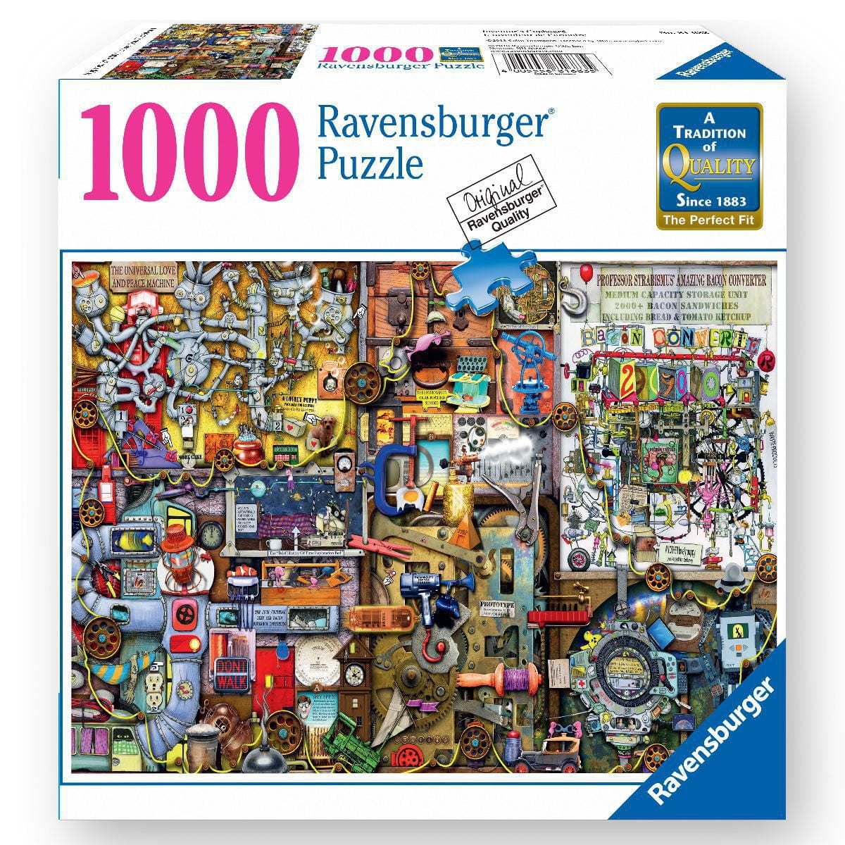Ravensburger - Armoire de l'inventeur casse-têtes 1000pc