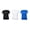 Black / White / Royal Blue, variant on Blank Activewear Pack of 10 Women's T-Shirt, Quick Dry Performance fabric