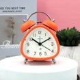 thumbnail image 2 of Maytalsory Loud Alarm Clock For Bedroom With Nightlight Function Metal Bell Battery Powered Battery Powered Light green, 2 of 6