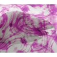 thumbnail image 4 of oneOone Viscose Chiffon Fuschia Pink Fabric Florals Craft Projects Decor Fabric Printed By The Yard 42 Inch Wide, 4 of 4