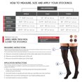 thumbnail image 2 of Truform Bas Cuisse Transparents : 30 - 40 mmHg, Taupe, Grand, 2 of 7
