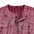 thumbnail image 3 of Hiiyo T-Shirt à Manches Courtes Déchiré pour Homme, Tailles P-TTG, 3 of 4