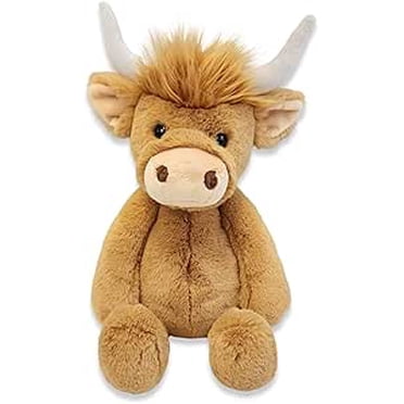 World's Softest Plush Highlandee Cow, Lushee, Large