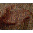 thumbnail image 4 of oneOone Silk Tabby Fabric Leaves & Floral Block Print Fabric By Yard 42 Inch Wide, 4 of 4