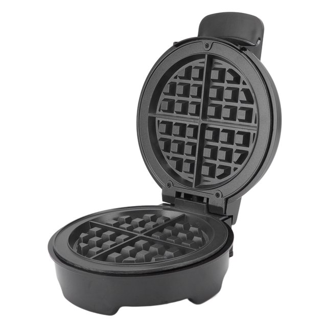 Breakfast Machine,Waffle Maker Round 1000W Electric Baking Pan Waffle Maker Remarkable Clarity