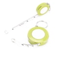 thumbnail image 4 of Tailor Measuring Tape, Soft Sewing Tape Measure Plastic Keychain Shape Portable Tape Measure  For Fabric Sewing Tailor Cloth For Body Measurement Rose Red,Blue,Green, 4 of 8