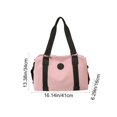 thumbnail image 3 of Duffel Bag, Sports Gym Tote, Weekender Overnight Bag, Wet Dry Separation, Polyester Material, Airplane Friendly, Wide Application, Multipurpose, With Shoe Compartment, 3 of 6