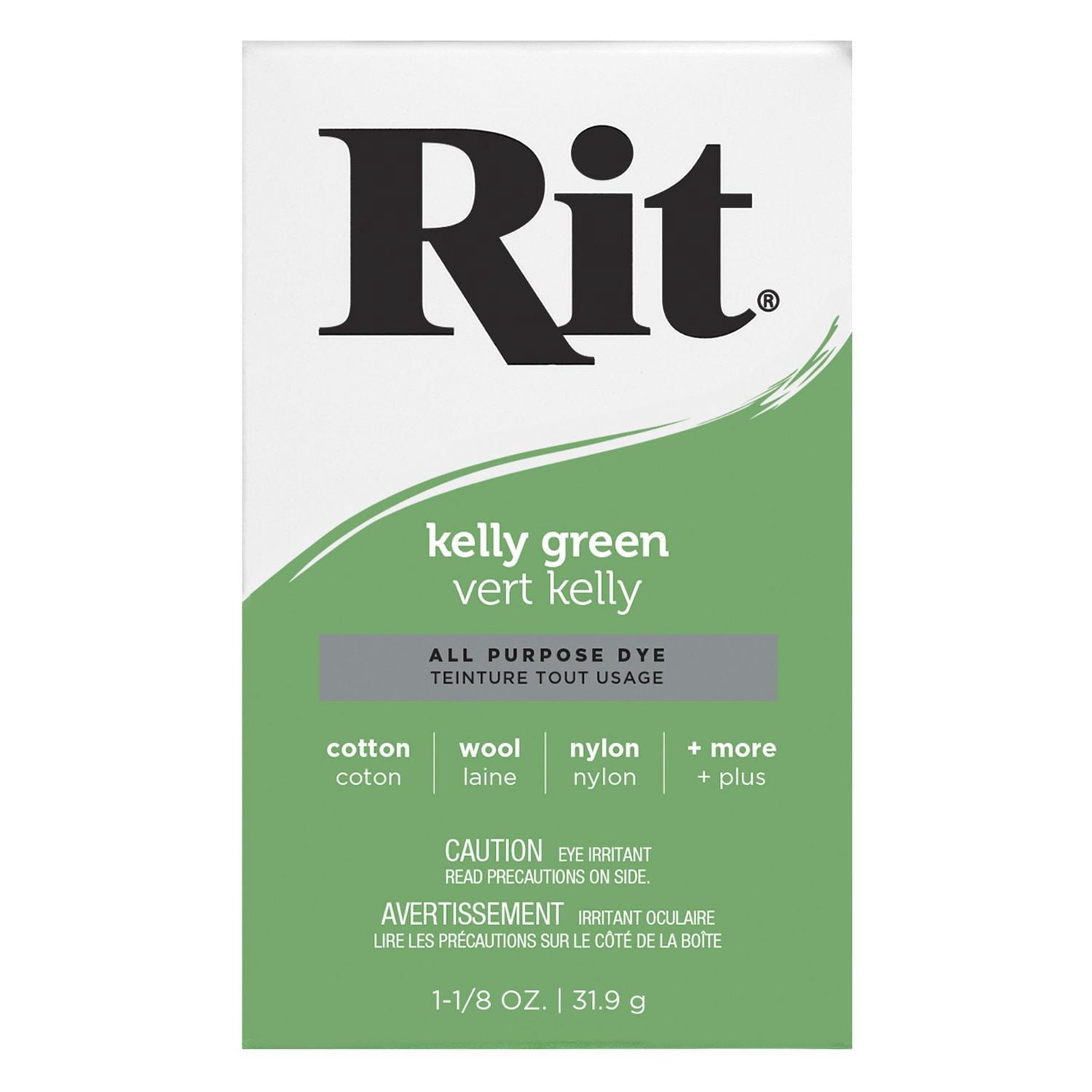 RIT All Purpose Powder Dye, Kelly vert, 32 g (1.1 oz)