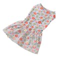 thumbnail image 3 of Cute Puppy Dress, Easy To Clean Daisy Mesh Decor Comfortable Floral Pattern Flexible Cool Dog Girl Dress Charming  For Spring XS,S,M,L, 3 of 8