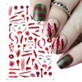 thumbnail image 4 of TopLLC Nail Stickers Nail Sticker Europe And America Halloween Halloween Red Matching Sticker Nail stickers, 4 of 8