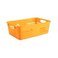 thumbnail image 2 of PRETXORVE Small Desktop Storage Basket European Blue Remote Control Storage Household Drains Basket, 2 of 6