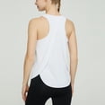 thumbnail image 4 of Timegard Camisoles d'Entraînement pour Femmes Col Rond Chandails de Course Athlétiques Décontractés Couleur Unie Sans Manches, 4 of 7