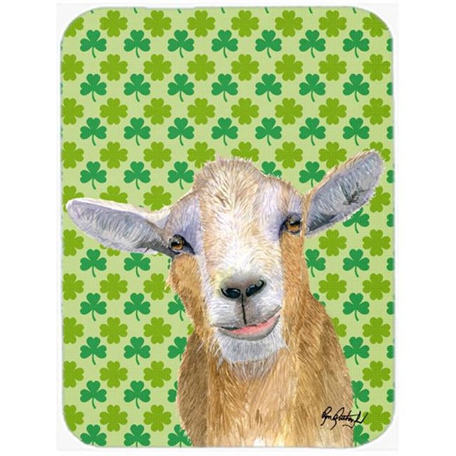 Carolines Treasures RDR3025LCB 15 X 12 Po St Patricks Jour Chèvre Verre Planche à Découper Grande Taille
