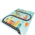 thumbnail image 1 of Matoen12 Polyester Fluffy Area Rug for Bedroom, Kid Rugs Skin-Friendly Non-Slip Carpet for Living Room Nursery Kindergarten, Traffic Pattern Home Decor Floor Mats, 32"x63", 1PC, I, Rectangle, 1 of 3