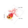 thumbnail image 2 of OULII 6Pcs Charming Resin Pendant Earring Making Kit for DIY Jewelry and Casual Outings, 2 of 8