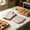 🔥 Gray, variant on Gifts YYV Oven Mitts and Pot Holders Set 2 Piece Heat Resistant Kitchen Gloves Microwave Safe Cotton Pads for Baking Home Cooking and Daily Kitchen Use