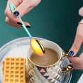 thumbnail image 4 of Yhmxh Kitchen Gadgets,Home and Kitchen,Stainless Steel Hollow Dessert Spoon Mixing Spoon, 4 of 8