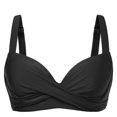 thumbnail image 1 of Women's Bikini Top Swimsuit Top V Neck Bathing Suits Swimwear, XXL, 1 of 2