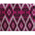 thumbnail image 4 of oneOone Georgette Viscose Fabric Geometric Ikat Printed Fabric 1 Yard 42 Inch Wide, 4 of 4