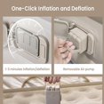 thumbnail image 3 of Portable Self Inflating Air Mattress,74.8 * 39.37Inch Queen Size, for Camping, Traveling, Backpacking, Inflatable Bed, Camping Inflatable Bed (Single), 3 of 7