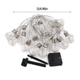 thumbnail image 3 of Dvkptbk outdoor string lights Solar String Lights Outdoor, Light Strings with 20 LED Filament Bulbs, Patio Lights for Home Garden Tents Porch Backyard Patio Party Wedding, 3 of 9