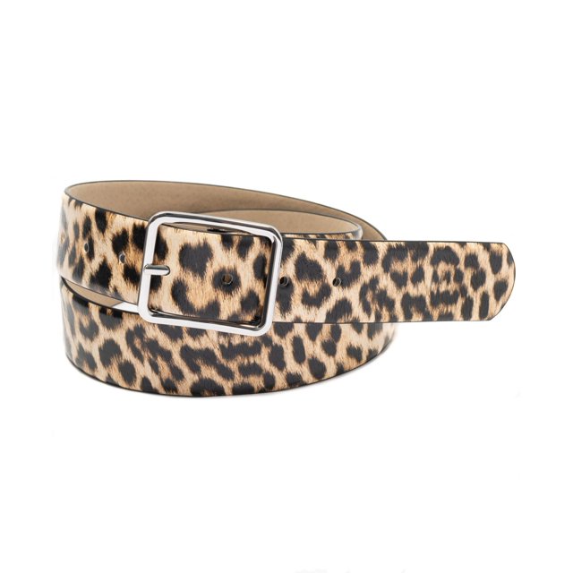 INC International Concepts Ceinture de Panneau d'Impression pour Animaux, Brun-Petit