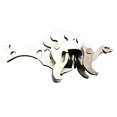 thumbnail image 2 of Up to 65% Off 3d Three-dimensional Metal Stainless Steel Model Mechanical Dinosaur Keychain Necklace Rings Earring Jewelry on Clearance, 2 of 3